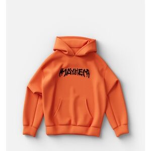 Lady Gaga Mayhem orange hoodie Size M (new in packaging)